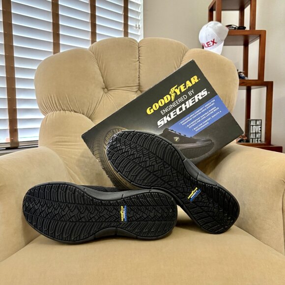 NEW Auth SKECHERS ENGINEERED by GOODYEAR Men's Zane Slip On Sneakers - Picture 4 of 4